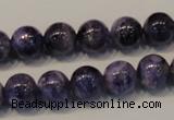 CCG32 15.5 inches 10mm round natural charoite gemstone beads