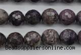 CCG58 15.5 inches 11mm faceted round natural charoite beads