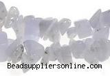 CCH01 34 inches purple agate chips gemstone beads wholesale