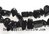 CCH02 35 inches black agate chips gemstone beads wholesale