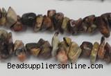 CCH204 34 inches 3*5mm red leopard skin jasper chips beads wholesale