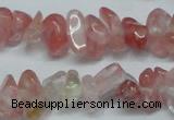 CCH237 34 inches 5*8mm cherry quartz chips beads wholesale