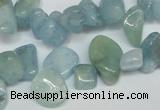 CCH319 15.5 inches 10*15mm aquamarine chips gemstone beads wholesale