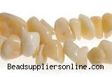 CCH35 35 inches pale yellow topaz chips gemstone beads wholesale