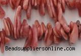 CCH400 15.5 inches 6*12mm - 8*18mm argentina rhodochrosite chips beads