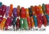 CCH44 32 inches multi color shell chips beads wholesale