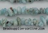 CCH661 15.5 inches 4*6mm - 5*8mm larimar gemstone chips beads