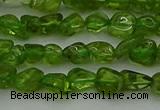 CCH675 15.5 inches 4*6mm - 5*8mm peridot gemstone chips beads