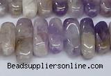 CCH710 15.5 inches 5*10mm - 5*15mm dogtooth amethyst chips beads