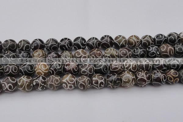 CCJ214 15.5 inches 12mm round China jade beads wholesale