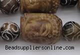 CCJ236 15.5 inches 22*28mm carved buddha China jade beads