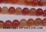 CCL03 15 inches 8mm round carnelian gemstone beads wholesale