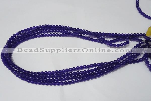 CCN10 15.5 inches 4mm round candy jade beads wholesale