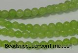 CCN11 15.5 inches 4mm round candy jade beads wholesale