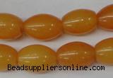 CCN112 15.5 inches 12*16mm rice candy jade beads wholesale