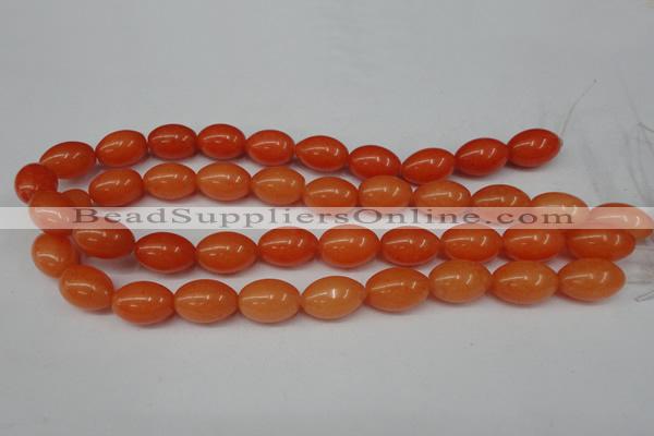 CCN121 15.5 inches 13*18mm rice candy jade beads wholesale