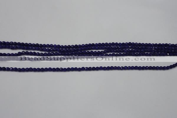 CCN1211 15.5 inches 4mm faceted round candy jade beads wholesale