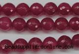 CCN1234 15.5 inches 10mm faceted round candy jade beads wholesale