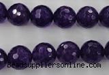 CCN1255 15.5 inches 12mm faceted round candy jade beads wholesale