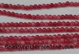 CCN1336 15.5 inches 3mm round candy jade beads wholesale