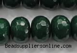 CCN1418 15.5 inches 13*18mm faceted rondelle candy jade beads