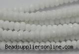 CCN1592 15.5 inches 4*6mm faceted rondelle candy jade beads