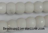 CCN160 15.5 inches 12*16mm faceted rondelle candy jade beads