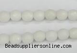 CCN1802 15 inches 8mm faceted round candy jade beads wholesale