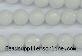 CCN1803 15 inches 10mm faceted round candy jade beads wholesale