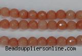 CCN1811 15 inches 6mm faceted round candy jade beads wholesale