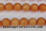 CCN1823 15 inches 10mm faceted round candy jade beads wholesale