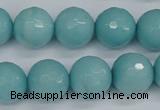 CCN1865 15 inches 14mm faceted round candy jade beads wholesale