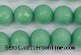 CCN1885 15 inches 14mm faceted round candy jade beads wholesale