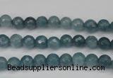 CCN1910 15 inches 4mm faceted round candy jade beads wholesale