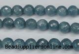 CCN1912 15 inches 8mm faceted round candy jade beads wholesale