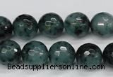 CCN1944 15 inches 12mm faceted round candy jade beads wholesale