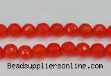 CCN1950 15 inches 4mm faceted round candy jade beads wholesale