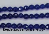 CCN1960 15 inches 4mm faceted round candy jade beads wholesale