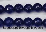 CCN1964 15 inches 12mm faceted round candy jade beads wholesale