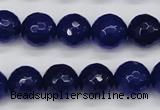 CCN1965 15 inches 14mm faceted round candy jade beads wholesale