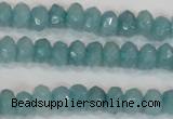 CCN2000 15 inches 3*5mm faceted rondelle candy jade beads wholesale