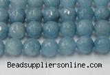 CCN2015 15 inches 4mm faceted round candy jade beads wholesale