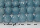 CCN2017 15 inches 8mm faceted round candy jade beads wholesale