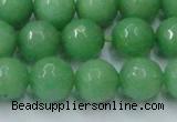 CCN2034 15 inches 14mm faceted round candy jade beads wholesale