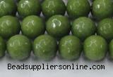 CCN2039 15 inches 10mm faceted round candy jade beads wholesale