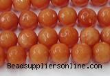 CCN2051 15 inches 6mm faceted round candy jade beads wholesale