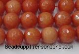 CCN2053 15 inches 10mm faceted round candy jade beads wholesale