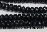 CCN2113 15.5 inches 5*8mm faceted rondelle candy jade beads