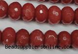 CCN2130 15.5 inches 12*16mm faceted rondelle candy jade beads