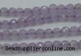 CCN2286 15.5 inches 4mm faceted round candy jade beads wholesale